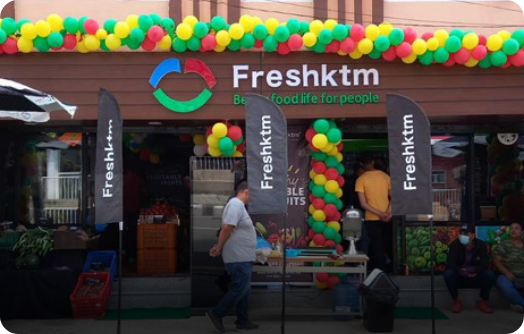HVAC System work at first FreshKTM outlet Completed